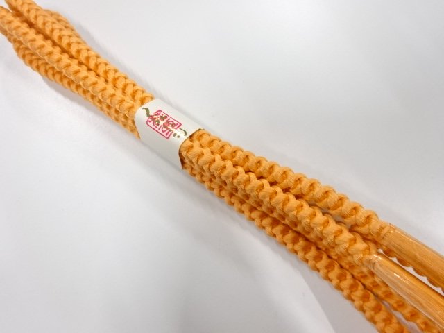 未使用品　正絹　手組帯締め